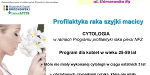 Grafika z informacjami - Profilaktyka raka szyjki macicy