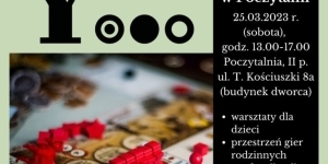 Plakat promujący planszowisko Plakat promujący planszowisko