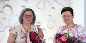 Na zdjęciu dwie nowe dyrektorki legionowskich przedszkoli
