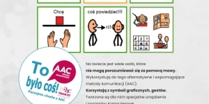 Plakat Międzynarodowy Miesiąc AAC Plakat Międzynarodowy Miesiąc AAC