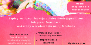 Plakat promujący Festiwal Twórczości w Legionowie Plakat promujący Festiwal Twórczości w Legionowie