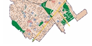 Mapa zdrojów ulicznych