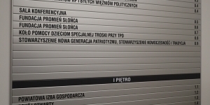 tablica informacyjna nt organizacji mających swoją siedzibę w CIOP tablica informacyjna nt organizacji mających swoją siedzibę w CIOP
