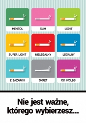 Plakat na Światowy Dzień Bez Tytoniu