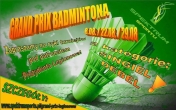 Plakat:  Grand prix Legionowa w badmintona o puchar Prezydenta Miasta Legionowo