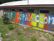 Mural przeciw dopalaczom