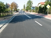 Ulica Sielankowa po przebudowie