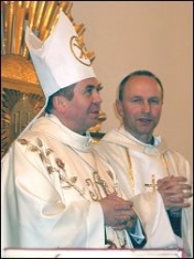 bp Tadeusz Płoski i ks. Kazimierz Krużel
