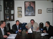 W debacie o najważniejszych sprawach Legionowa dyskutowali: (od lewej) Leszek Smuniewski, Roman Smogorzewski, Robert Łuchniak, Jacek Szczepański