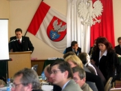 Prezydent Zadrożny otwierający debatę budżetową