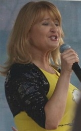 Majka Jeżowska podczas Pikniku Rodzinnego