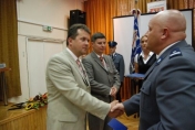 Prezydent Roman Smogorzewski otrzymał Medal za Zasługi dla Policji od Komendanta