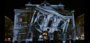 Przykład video mappingu 3D