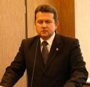 Prezydent Roman Smogorzewski podczas Sesji Rady Miasta Legionowo