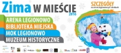 Baner promujący akcję: Zima w Mieście.