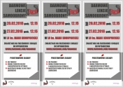 plakat z terminem i informacją o bezpłatnej samoobronie