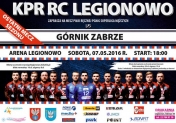 Baner z reprezentantmaki KPR RC Legionowo