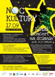 PLakat: Noc Kultury