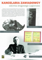 Fragment wystawy 20 minut do stolicy – dworzec w Legionowie 1877–2016