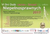 Plakat na VI Dni Osób Niepełnosprawnych