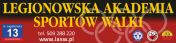 Logo: Stowarzyszenie Legionowska Akademia Sportów Walki