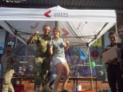 Anna Szlendak z gen. Romanem Polko - foto Bravehearts