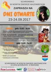 Dni Otwarte Schroniska w Nowym Dworze Mazowieckim