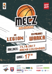 Mecz 3LM WozKosz: KS Legion vs. KS Pułaski Warka