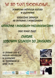 Chadar. Lodowym szlakiem do Zanskaru - spotkanie Klubu Podróżnika 