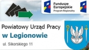 Fragment strony powiatowego Urzędu Pracy w Legionowie