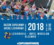 Razem zapełniamy Arenę Legionowo