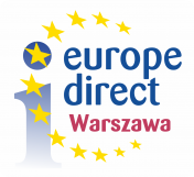 logo Punktu Informacji Europejskiej Europe Direct – Warszawa