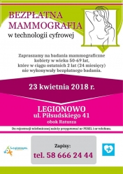 Bezpłatna mammografia