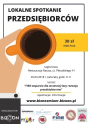 Layout strony Fundacji Bizon