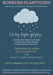 Konkurs Plastyczny inspirowany twórczością Przemysława Wechterowicza