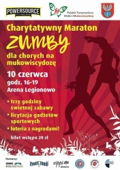 Charytatywny maraton zumby dla chorych na mukowiscydozę