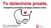 Rodzicu, zarejestruj swoje dziecko online