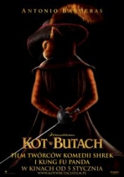 Plakat z  filmu Kot w Butach. źródło: filmweb.pl