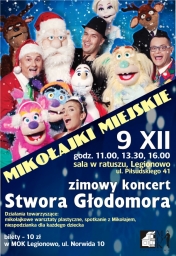 Mikołajki Miejskie - Zimowy koncert Stwora Głodomora