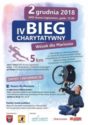 IV bieg charytatywny - wózek dla Mariusza