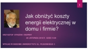 Jak obniżyć koszty energii elektrycznej w domu i firmie?