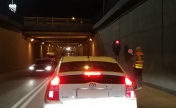 Utrudnienia w tunelu