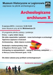 Plakat: Piknik archeologiczny 