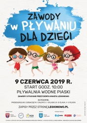 Zawody w pływaniu dla dzieci