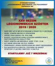 Start 25. sezonu Legionowskich Szóstek