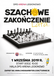 Plakat: Letni Turniej Tenisa Stołowego