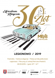 Mercedesem. Klasycznie. 30 zlot MB/8 Club Poland