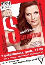 Plakat na inauguracje - monogram