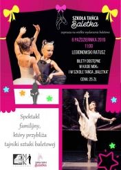 Plakat promujący wydarzenie: Baletowy spektakl familijny - Bajkowy balet