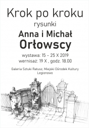 Rysunki Anny i Michała Orłowskich - wernisaż